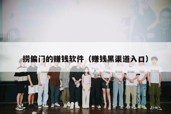 钱软件（赚钱黑渠道入口）爱游戏app捞偏门的赚(图3)